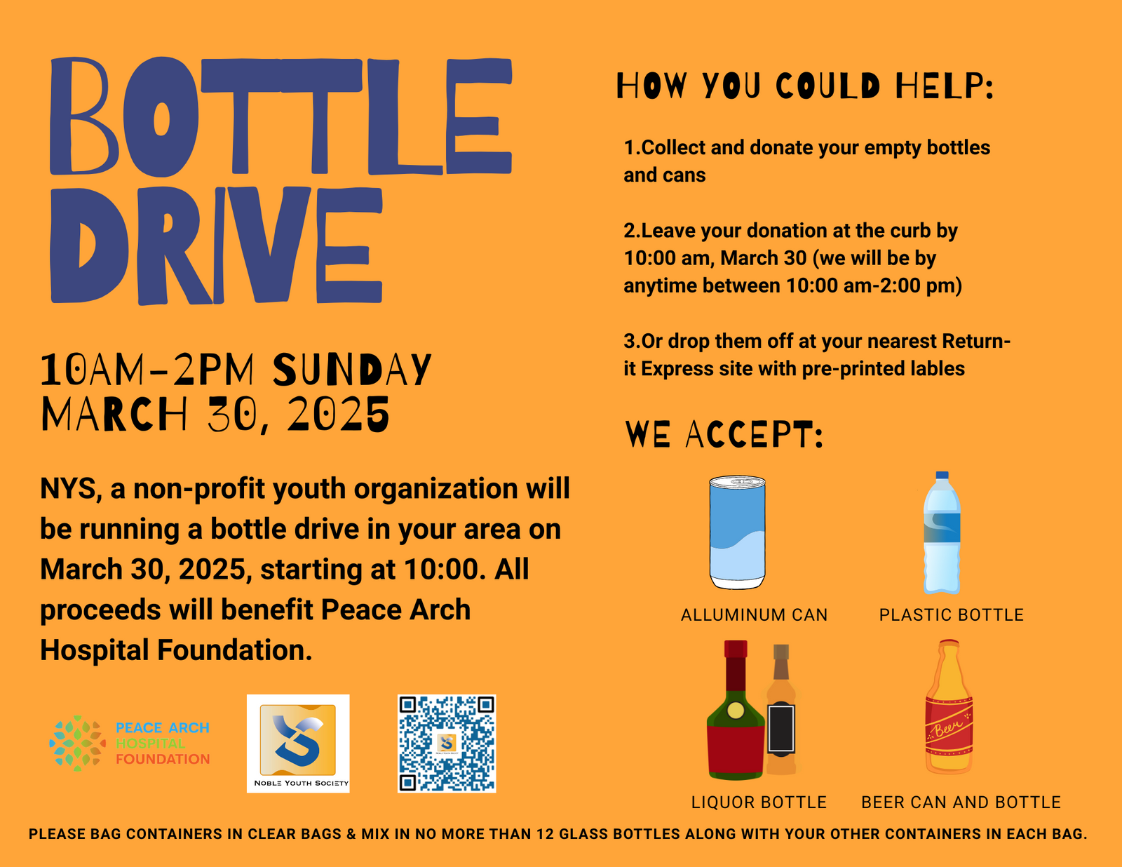 NYS Bottle Drive